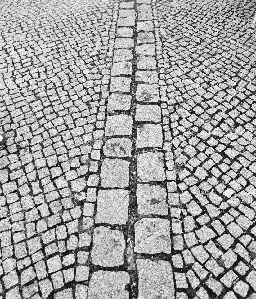 Rastro del muro de Berlín